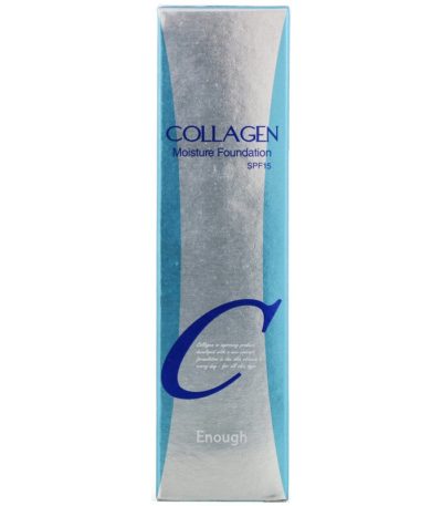 Collagen، كريم أساس مرطب، مع معامل حماية من الشمس 15، رقم 23، 3.38 أونصات سائلة (100 مل) Enough من متجر روزا في فلسطين
