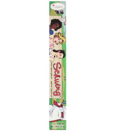 محدد العيون السائل من Schwing، أسود، 0.06 أونصة سائلة (1.7 مل) theBalm Cosmetics من متجر روزا في فلسطين