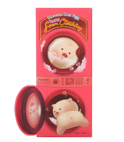 Clean Piggy Pink Energy Foam Cleansing