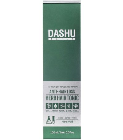 تونيك بالأعشاب مضاد لتساقط الشعر، 5.07 أوقية (150 مل) Dashu من متجر روزا في فلسطين