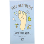 Self Aesthetic، قناع لقدمين ناعمتين، 5 أقنعة، 0.40 أونصة سائلة (12 مل) G9skin من متجر روزا في فلسطين