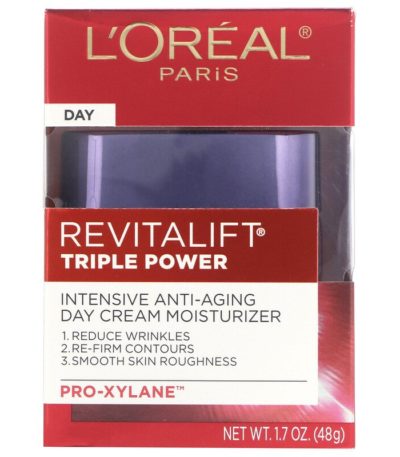 Revitalift ثلاثي القوة، كريم نهاري مُكثّف لمكافحة الشيخوخة ومُرطب، يزن مقدار 1.7 أونصة ما يعادل (48 جرام) L'Oreal من متجر روزا في فلسطين