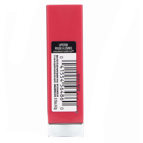 أحمر الشفاه Color Sensational، Made For All، فوشيا، 0.15 أونصة (4.2 جم) Maybelline من متجر روزا في فلسطين