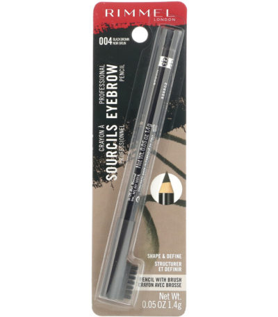 قلم تحديد الحواجب الاحترافي، 004 بني داكن، 0.05 أونصة (1.4 جم) Rimmel London من متجر روزا في فلسطين