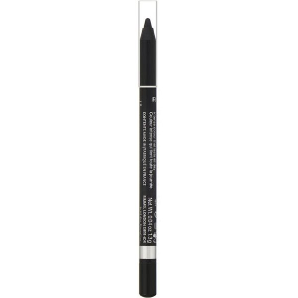 كحل Scandaleyes من Kajal مقاوم للماء يدوم 24 ساعة، بلون 001، و حجم.04 أوقية (1.3 جرام) Rimmel London من متجر روزا في فلسطين