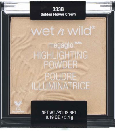 بودرة لمعان MegaGlo، زهور ذهبية على التاج، ‏0.19 أونصة (5.4 غم) Wet n Wild من متجر روزا في فلسطين