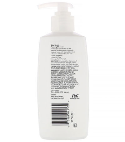 غسول رغوي Gentle Foaming Cleanser، سعة 6.7 أونصة سائلة (200مل) Olay من متجر روزا في فلسطين