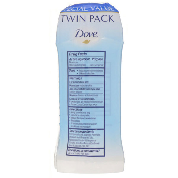 مزيل لرائحة العرق Original Clean مكون من عبوتين بحجم 2.6 أوقية (74 جم) لكل منهما Dove من متجر روزا في فلسطين