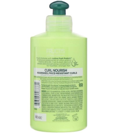 كريم معالج Fructis، تغذية الشعر المموج، يجفف بالهواء، 10.2 أونصة سائلة (300 مللي) Garnier من متجر روزا في فلسطين