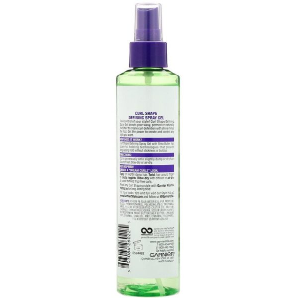 Fructis، للشكل المموج، جيل رذاذ محدد، 8.5 أونصة سائلة (250 مل) Garnier من متجر روزا في فلسطين