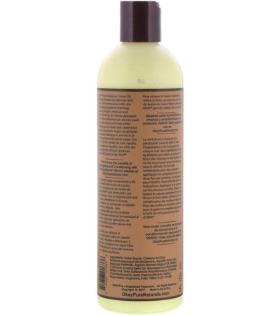 Black Jamaican Castor Oil، بلسم، 12 أونصة سائلة (355 مل) Okay Pure Naturals من متجر روزا في فلسطين