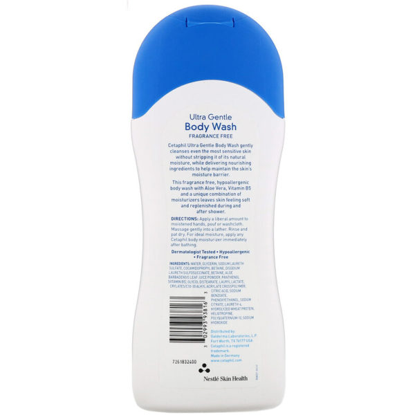 Ultra Gentle، غسول الجسم، خالٍ من العطور، 16.9 أونصة سائلة (500 مل) سيتافيل من متجر روزا في فلسطين