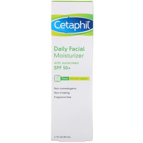 مرطب Daily Facial، بلون SPF 50+، 1.7 أونصة سائلة (50 مل) سيتافيل من متجر روزا في فلسطين