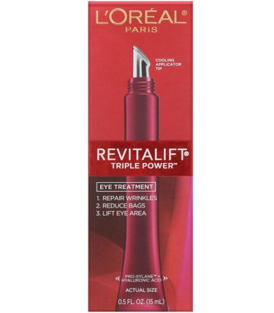 كريم Revitalift ثلاثي القوة، علاج للعين، يزن مقدار 0.5 أونصة سائلة ما يعادل (15 مل) L'Oreal من متجر روزا في فلسطين
