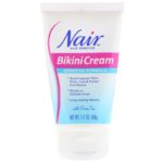⁦Nair, مزيل الشعر، كريم البكيني، تركيبة للبشرة الحساسة، مع الشاي الأخضر، 1.7 أوقية (48 غ)⁩ - الصورة ⁦3⁩
