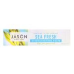 Sea Fresh، معجون لتقوية الأسنان، نعناع أعماق البحار جيسون ناتورال من متجر روزا في فلسطين