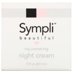 ⁦Sympli Beautiful, كريم ليلي منعش، 2 أوقية سائلة (60 مل)⁩ - الصورة ⁦4⁩