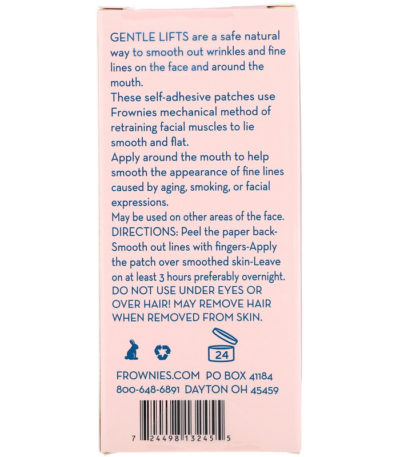 Gentle Lifts، علاج التجاعيد لخطوط الشفاه، 60 لاصقة فراونيز من متجر روزا في فلسطين