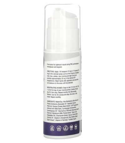 Feminine Balance Therapy، كريم بروجسترون متطابق حيويًا موافق لدستور الأدوية الأمريكي، 3.3 أونصات سائلة (100 جم) أورغانيك إكسيلونس من متجر روزا في فلسطين