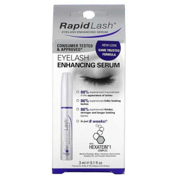 مصل معزز للرموش، 0.1 أونصة سائلة (3 مل) RapidLash من متجر روزا في فلسطين
