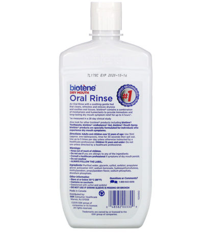 Dry Mouth Oral Rinse