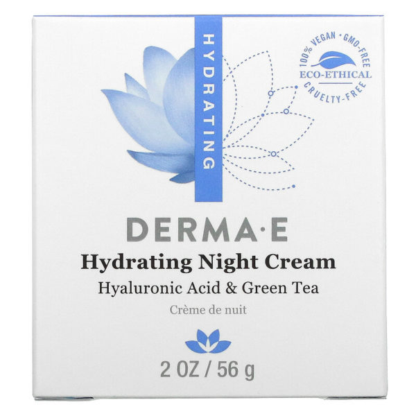 Hydrating Night Cream، مقدار أوقيتين (56 غرام) ديرما إي من متجر روزا في فلسطين