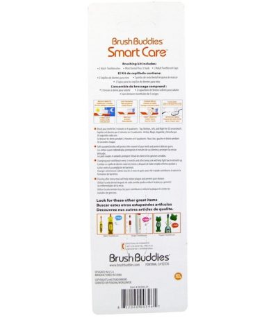 Smart Care، مجموعة تنظيف الأسنان، للبالغين، قطعتين براش باديز من متجر روزا في فلسطين