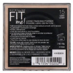 ⁦Maybelline, بودرة Fit Me الخفيفة المثبتة للمكياج،  0.7 أونصة (20 جم)⁩ - الصورة ⁦3⁩