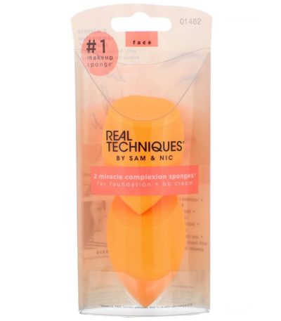 Miracle Complexion Sponges، قطعتان Real Techniques من متجر روزا في فلسطين