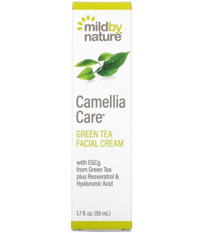 Camellia Care، كريم الشاي الأخضر إبيجالوكاتشين، 1.7 أونصة سائلة (50 مل) ميلد باي ناتورال من متجر روزا في فلسطين