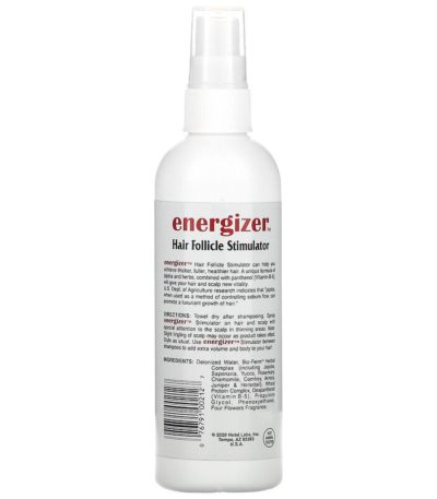 Energizer، محفز لبصيلات الشعر، غني بالجوجوبا وفيتامين ب-5، 8 أونصة سائلة (237 مل) هوب لابس من متجر روزا في فلسطين