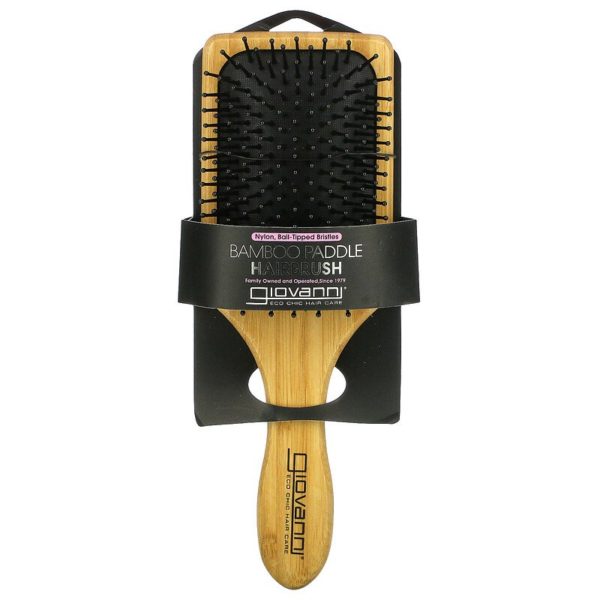 Bamboo Paddle Hairbrush