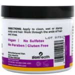 ⁦Zion Health, Adama، مقشر لفروة الرأس والشعر ذو تنظيف عميق،  4 أونصة (113 جم)⁩ - الصورة ⁦3⁩