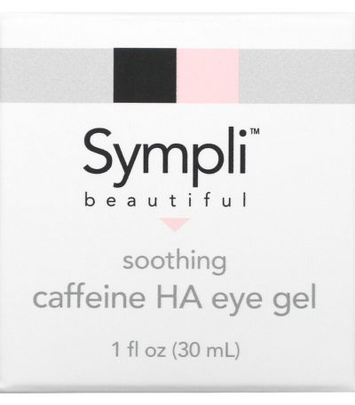 جل للعينين بحمض الهيالورونيك والكافيين الملطف، أونصة سائلة واحدة (30 مل) Sympli Beautiful من متجر روزا في فلسطين