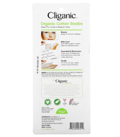 Organic Cotton Swabs