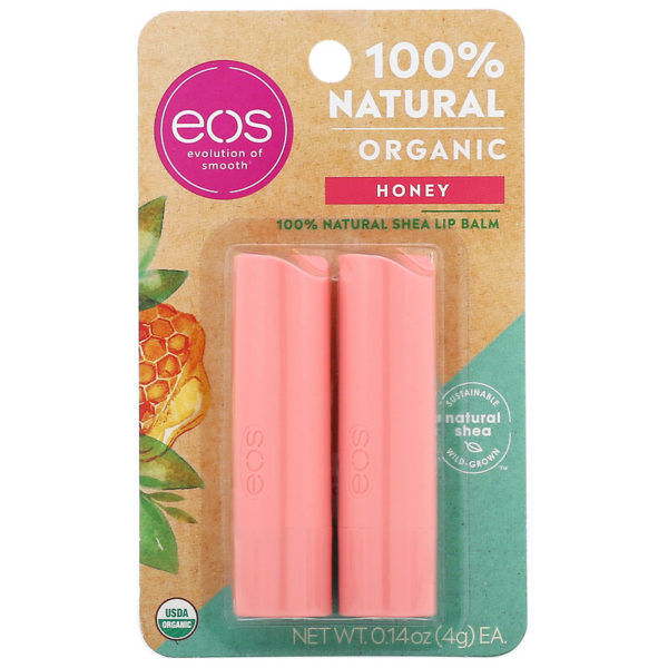 100% Natural Shea Lip Balm2 Pack