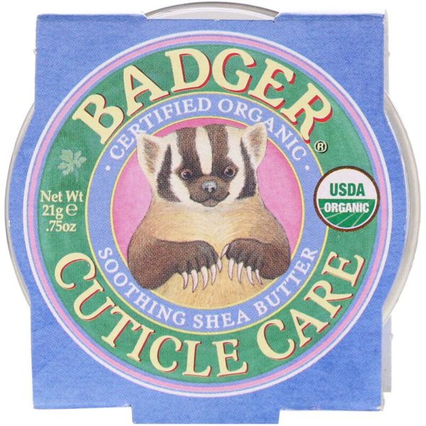 Cuticle Care العضوي زبدة الشيا المهدئة 75 أونصة (21 جم) بادجر كومباني من متجر روزا في فلسطين