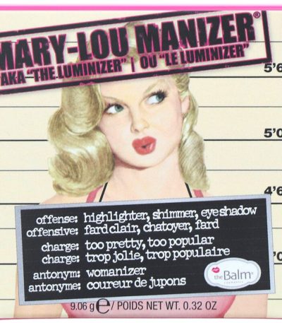 مجموعة ظلال العيون وألوان تظليل المضيئة Mary-Lou Manizer، حجم 0.32 أوقية، (9.06 جم) theBalm Cosmetics من متجر روزا في فلسطين