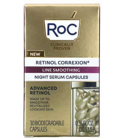 Retinol Correxion Line Smoothing Night Serum Capsules