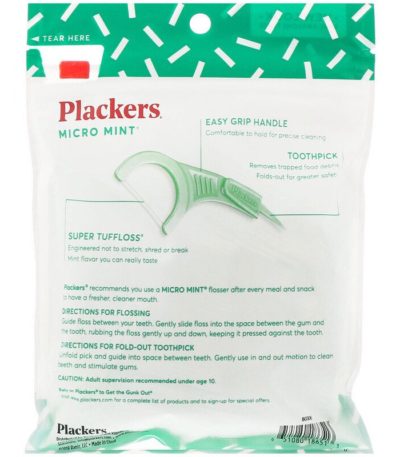 Micro Mint، خيوط أسنان، حجم اقتصادي، بالنعناع، عدد 150 Plackers من متجر روزا في فلسطين