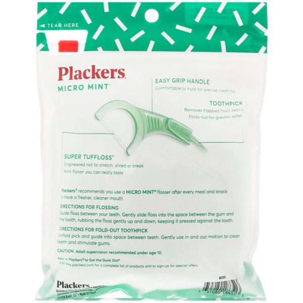 Micro Mint، خيوط أسنان، حجم اقتصادي، بالنعناع، عدد 150 Plackers من متجر روزا في فلسطين