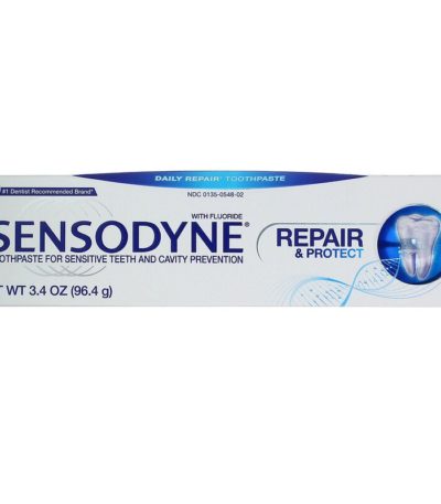 معجون أسنان 3.4 أوز (96.4 جم) Sensodyne من متجر روزا في فلسطين