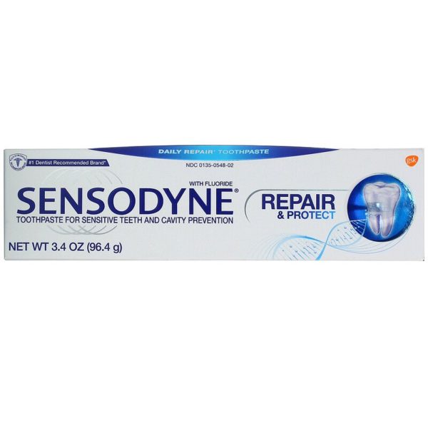 معجون أسنان 3.4 أوز (96.4 جم) Sensodyne من متجر روزا في فلسطين