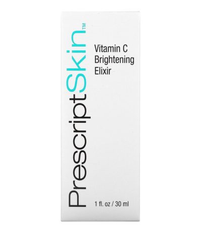 إكسير التفتيح بفيتامين جـ، مصل زيت جاف معزز لتفتيح البشرة، 1 أونصة سائلة (30 مل) PrescriptSkin من متجر روزا في فلسطين