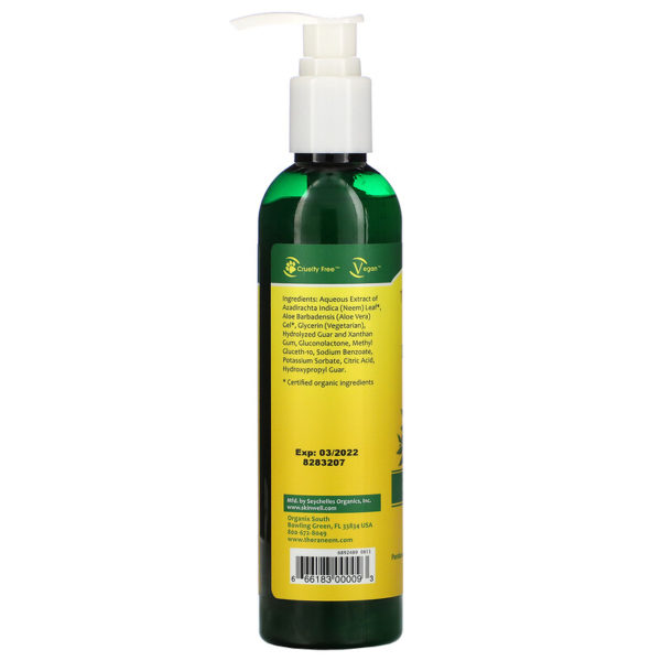 TheraNeem Naturals، جيل من أوراق أشجار النيم والألو، علاج ملطف، خالٍ من الروائح، 8 أونصات سائلات (240 مل) أورغانيكس سوذ من متجر روزا في فلسطين
