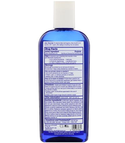Ultimate Essential MouthCare، منظف الجروح الفموية وغسول يومي، نعناع التنظيف المنعش ، 8 أوقية (237 مل) إيكو-دينت من متجر روزا في فلسطين