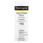 Age Shield Face، واقي شمس خالي من الزيت، معامل حماية بدرجة 110، 3 أوقية (88 مل) نوتروجينا من متجر روزا في فلسطين
