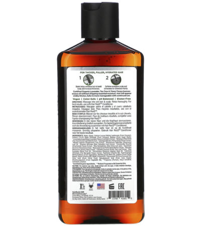 Hair ResQ، شامبو تكثيف الشعر، والحد من الزيوت، 12 أونصة سائلة (355 مل) بيتال فريش من متجر روزا في فلسطين