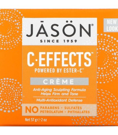 C Effects، كريم، 2 أوقية (57 جم) جيسون ناتورال من متجر روزا في فلسطين