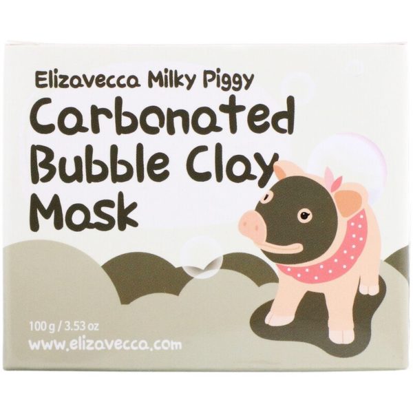 قناع الطمي من Milky Piggy بالفقاعات الغازية، 100 جم إليزافيكا من متجر روزا في فلسطين